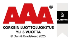 AAA Platinum - Korkein luottoluokitus yli 5 vuotta